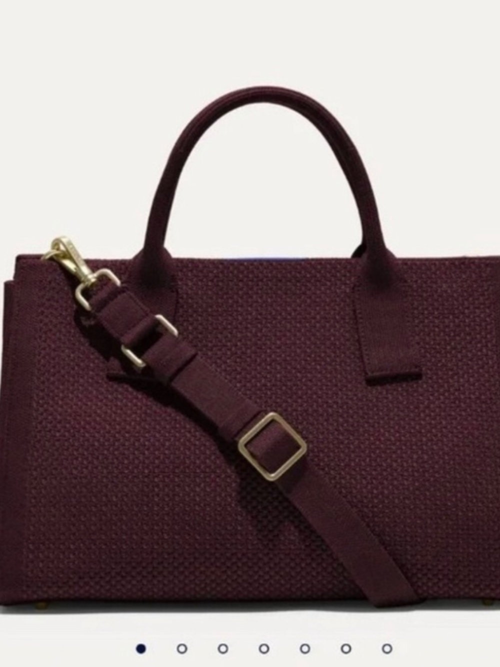 Rothy’s Women’s The Classic Handbag in Grenache NWOT - Picture 1 of 13